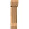 Ekena Millwork Traditional Slat Smooth Bracket w/ Offset Brace, Western Red Cedar, 7 1/2"W x 30"D x 30"H BKT0806X30X30TRA06SWR - alternate 3